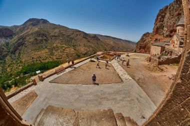 Noravank Manastırı, Ermenistan - 02 Ağustos 2017: Noravank Manastırı