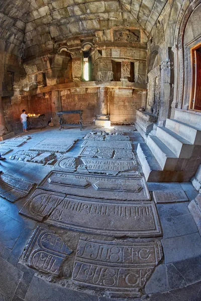 NORAVANK MONASTERY, ARMENIA - 02 AUGUST 2017: Interior of Norava — Stock Photo, Image