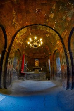 Khor Virap Manastırı, Ermenistan - 03 Ağustos 2017: Famo iç