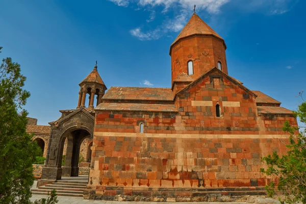 Monastero di Khor Virap sulla frontiera Armenia-Turchia vicino ad Ararat Mounta — Foto Stock