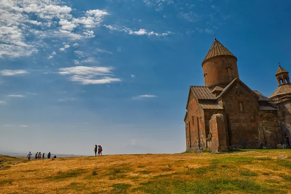 ARTASHAVAN, ARMENIA - 06 AUGUST 2017: Saghmosavank Monastery — Stock Photo, Image