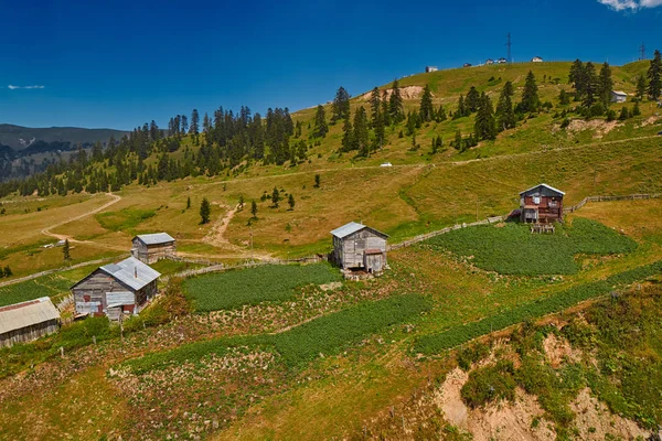 Rural mountain landscapes of Georgian Adjara region — Stock Photo, Image