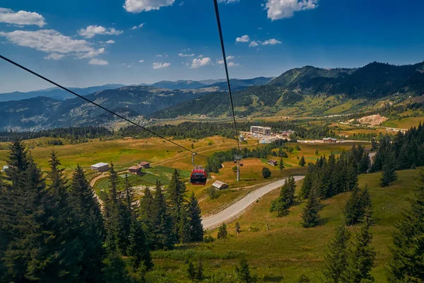 Goderdzi Cable Car Gürcü Acara bölgesinde 
