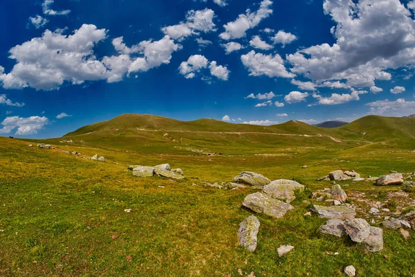 Yüksek irtifa soyut dağ manzarası — Stok fotoğraf