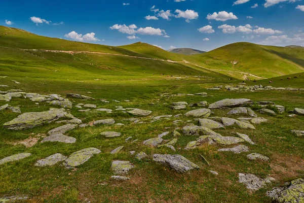 Paysage de montagne abstrait de haute altitude — Photo