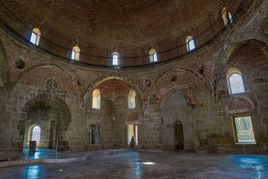 Rabati Kalesi, Gürcistan - 08 Ağustos 2017: boş iç Mosqu