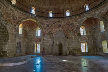 Rabati Kalesi, Gürcistan - 08 Ağustos 2017: boş iç Mosqu