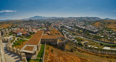 Ahıska, Gürcistan - 08 Ağustos 2017: ünlü Rabati Panoraması