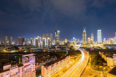 Tianjin gece görünümü