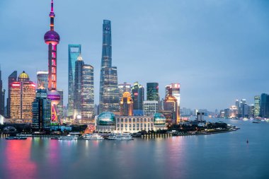 gece içinde closeup Şanghay