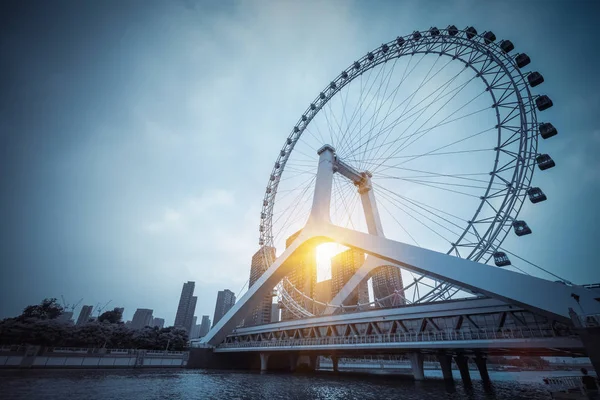 Ferris roue gros plan — Photo