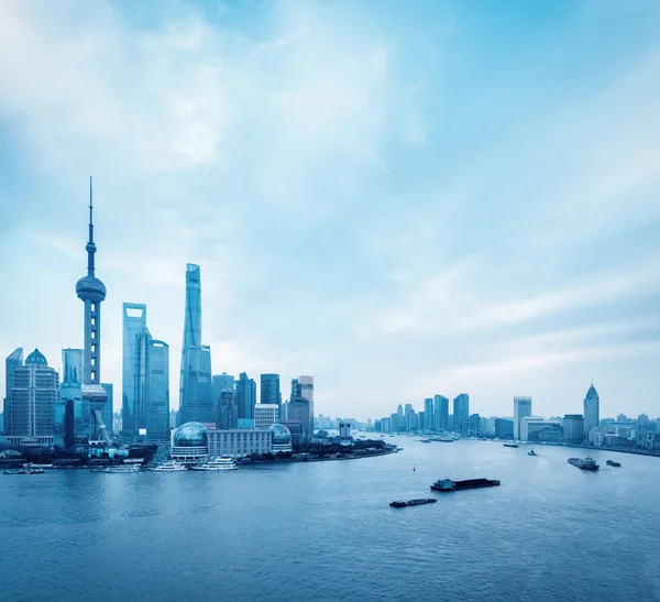 Vista del horizonte de Shanghai —  Fotos de Stock