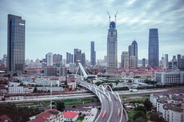 Tianjin eğri viyadük