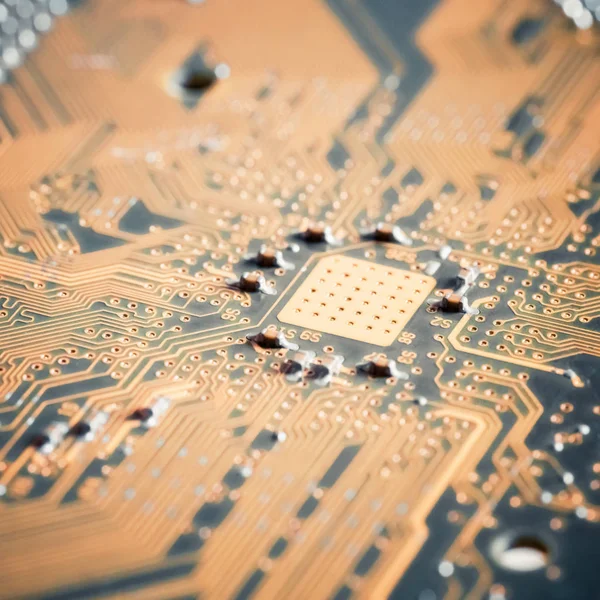 Circuit board closeup — Stock Photo, Image