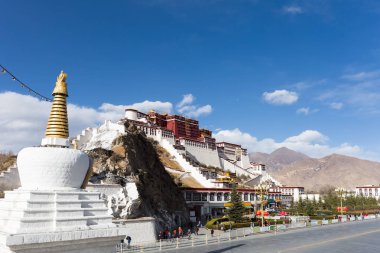 Lhasa potala Sarayı