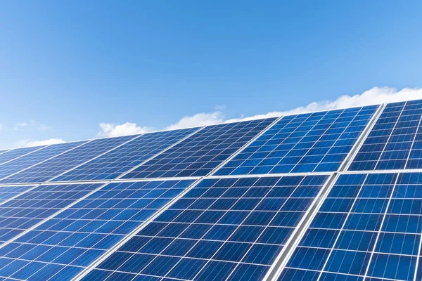 Solar energy panels closeup — Stock Photo, Image