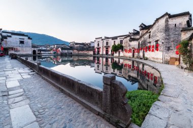 sabah erken Çin antik köy