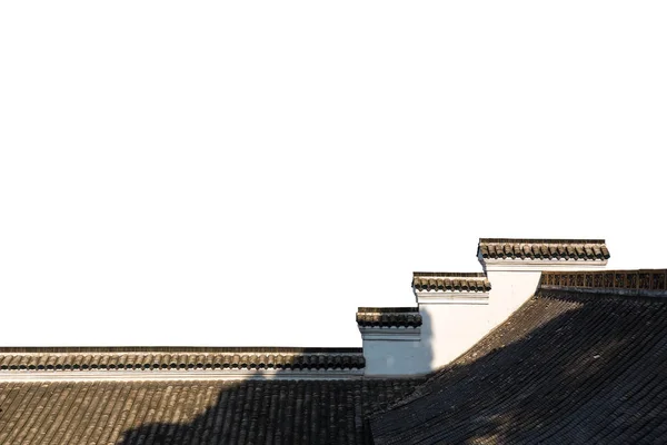 Arquitetura tradicional chinesa isolada — Fotografia de Stock