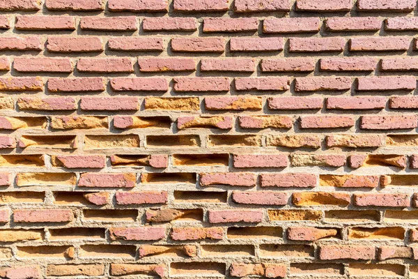 Oude bakstenen muren closeup — Stockfoto