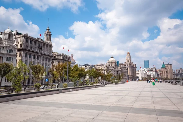 El Bund en Shanghai — Foto de Stock