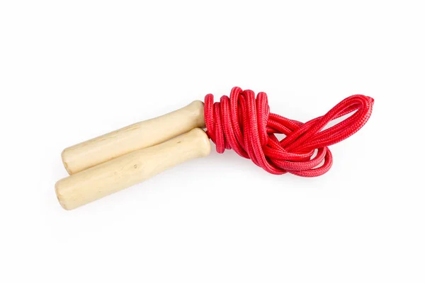 Rode rope skipping — Stockfoto