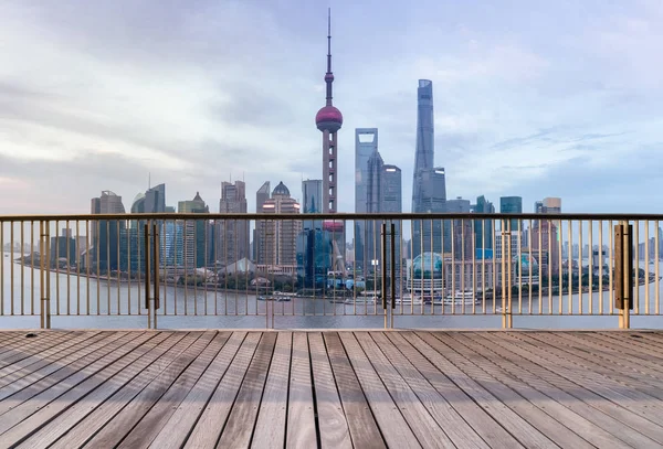 Mooie shanghai skyline — Stockfoto