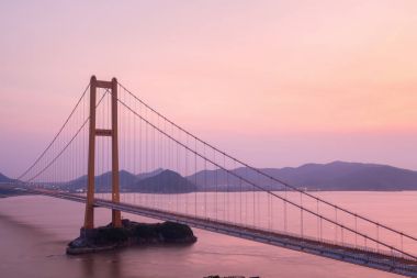 Zhoushan xihoumen köprü portre
