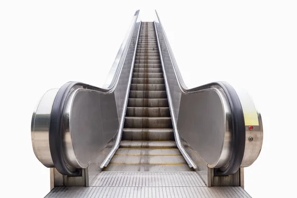 Escaleras mecánicas exteriores modernas aisladas — Foto de Stock