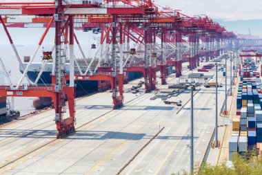nakliye konteyner terminal portre