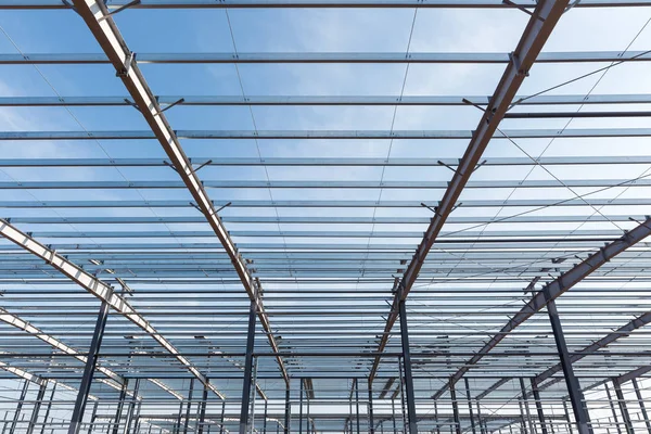 Steel structure building — Stock Photo, Image