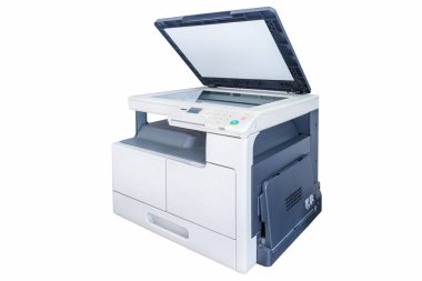 print copy machine isolated clipart