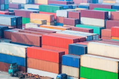 konteyner yük istasyonu portre