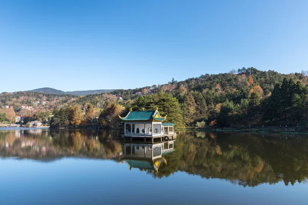 Beautiful Mount Autumn Landscape Jiangxi Province China — Stock Photo, Image