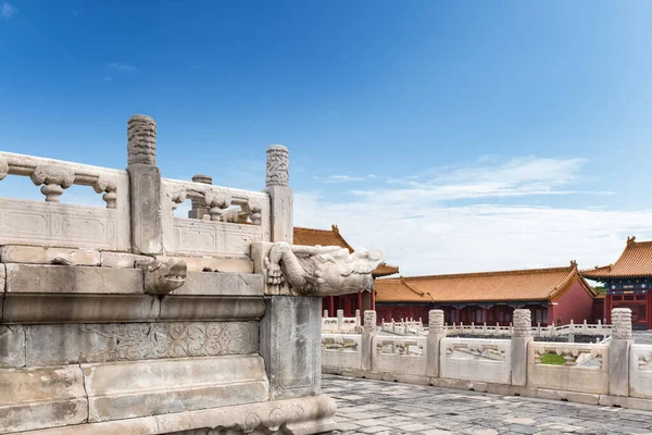 Forbidden City Scenery Closeup Beijing China — Stock Photo, Image
