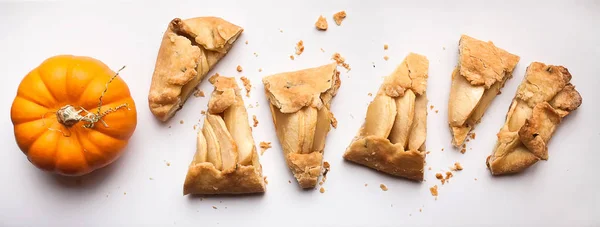 Galette de manzana rústica — Foto de Stock