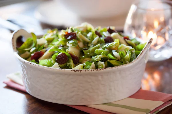 Shaved Brussels Sprout Salad