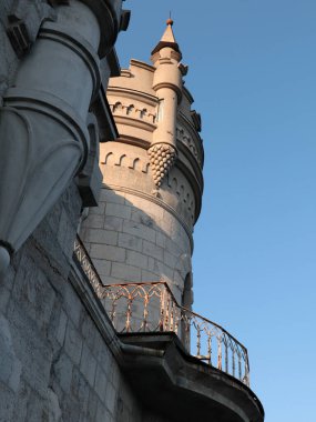Avrupa 'daki en küçük şato Kırlangıç Yuvası, Yalta, Kırım Cumhuriyeti