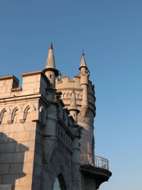 Avrupa 'daki en küçük şato Kırlangıç Yuvası, Yalta, Kırım Cumhuriyeti