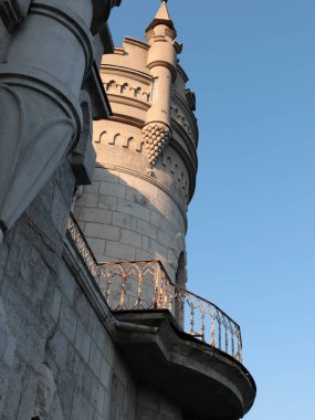 Avrupa 'daki en küçük şato Kırlangıç Yuvası, Yalta, Kırım Cumhuriyeti