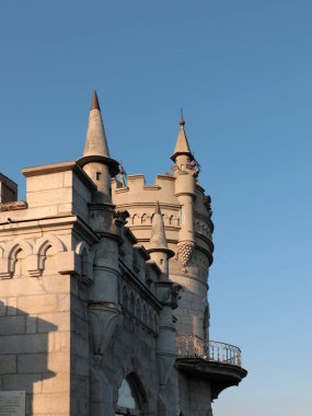 Avrupa 'daki en küçük şato Kırlangıç Yuvası, Yalta, Kırım Cumhuriyeti