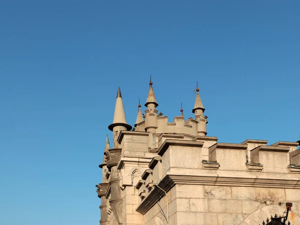 Smallest Castle Europe Swallow Nest Yalta Republic Crimea — стоковое фото