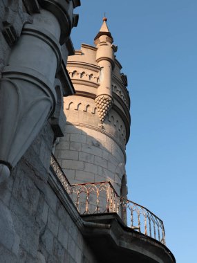 Avrupa 'daki en küçük şato Kırlangıç Yuvası, Yalta, Kırım Cumhuriyeti
