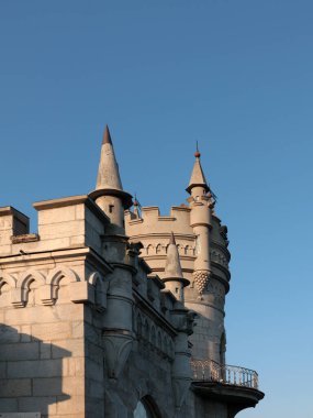 Avrupa 'daki en küçük şato Kırlangıç Yuvası, Yalta, Kırım Cumhuriyeti