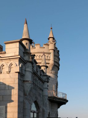 Avrupa 'daki en küçük şato Kırlangıç Yuvası, Yalta, Kırım Cumhuriyeti