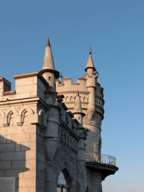 Avrupa 'daki en küçük şato Kırlangıç Yuvası, Yalta, Kırım Cumhuriyeti