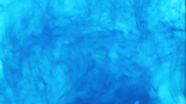 Erstaunlich Schöne Vielfältige Muster Beim Mischen Von Tinte Mit Sauberem — Stockvideo