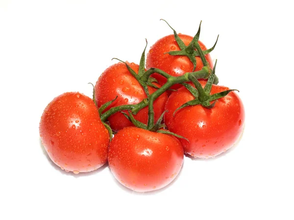 Lovely Ripe Red Tomatoes Cooked Food — 스톡 사진