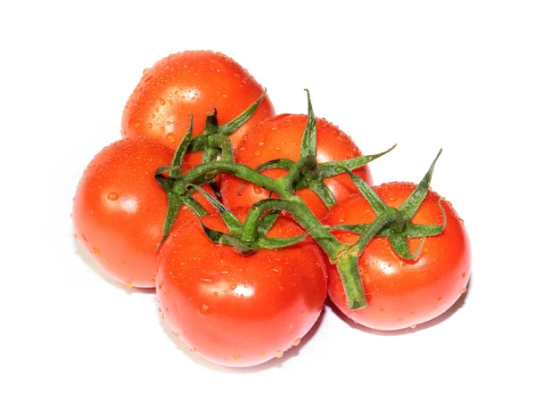 Preciosos Tomates Rojos Maduros Cocinados Para Comida —  Fotos de Stock