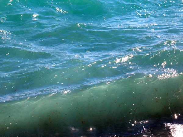 Mousse Vagues Surface Mer — Photo