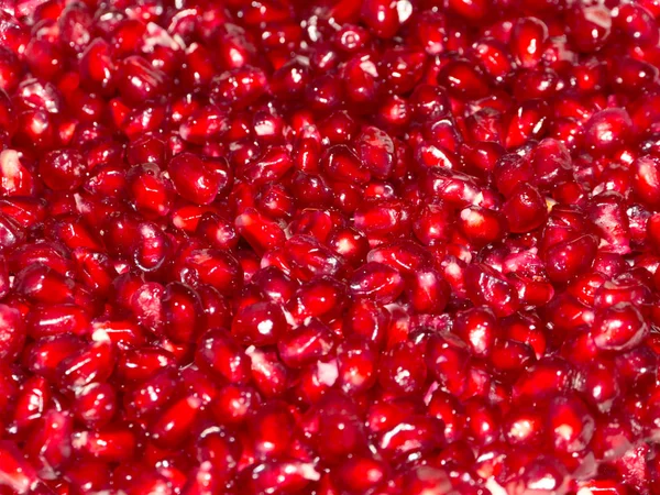 Juicy Sweet Grains Tropical Pomegranate Fruit Prepared Food — Stock Photo, Image